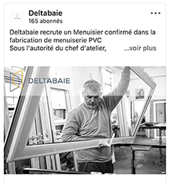 Exemple de post Facebook Deltabaie bonne année 2023 (Facebook)